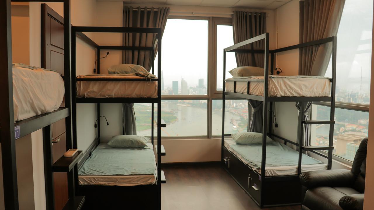 Penthouse Hostel & Spa 胡志明市 外观 照片